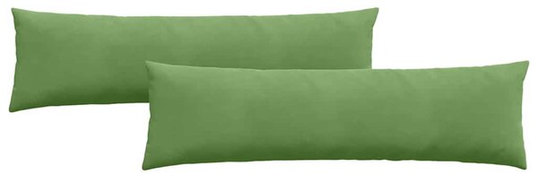 Pohovkové polštáře 2 pcs Světle zelená 145 x 40 cm