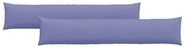 Pohovkové polštáře 2 pcs Modrá džínovina 200 x 40 cm textil