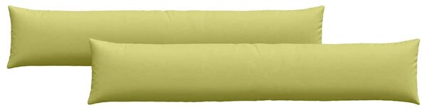 Pohovkové polštáře 2 pcs Světlá zelená 200 x 40 cm textil