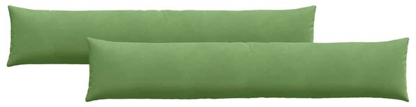 Pohovkové polštáře 2 pcs Světle zelená 200 x 40 cm
