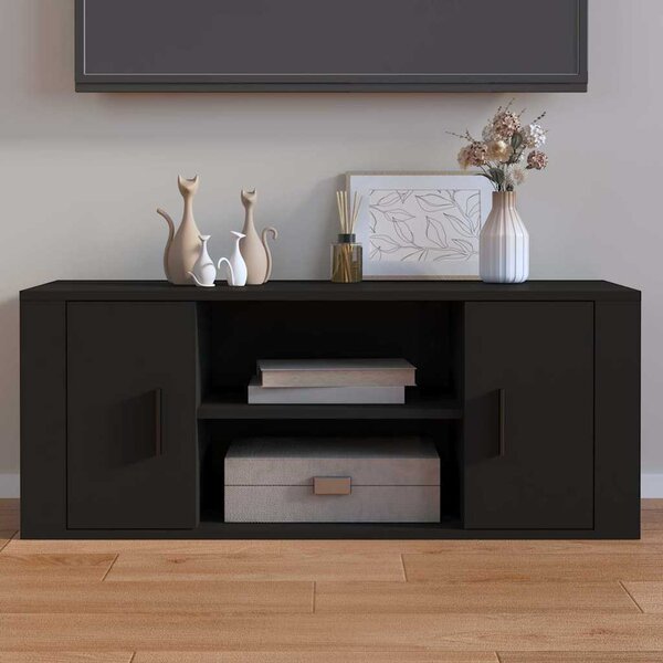 VidaXL TV skříňka 100 x 35 x 40 cm kompozitní dřevo [862125] Barva: dub sonoma