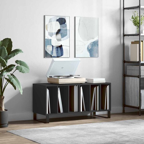 VidaXL Skříňka na LP desky 100 x 38 x 48 cm kompozitní dřevo [862907] Barva: Bílá