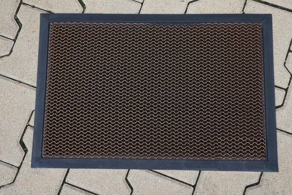 Rohožka Blitz 3D 314 Gold - na ven i na doma 40x60 cm