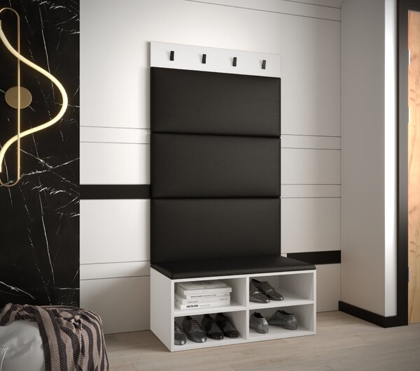 Předsíňová stěna Miro 2 - bílá Barva: Mátová - Manila 11