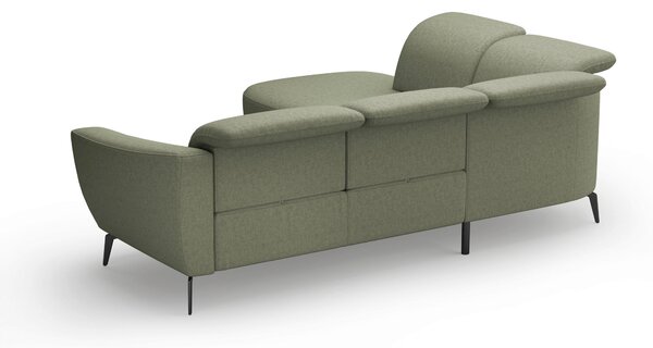 ROHOVÁ SEDAČKA, textil, olivově zelená Sit & More - Sedací soupravy, Online Only