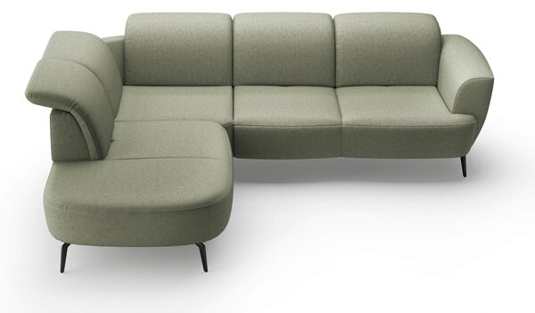 ROHOVÁ SEDAČKA, textil, olivově zelená Sit & More - Sedací soupravy, Online Only
