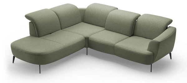 ROHOVÁ SEDAČKA, textil, olivově zelená Sit & More - Sedací soupravy, Online Only