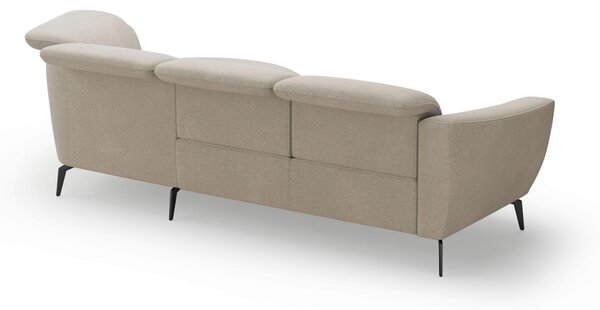 ROHOVÁ SEDAČKA, textil, béžová Sit & More - Sedací soupravy, Online Only