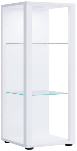 VITRÍNA, bílá, 35/90/35 cm MID.YOU, Online Only