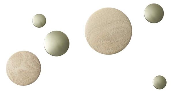 Muuto Věšák The Dots Metal M, light green