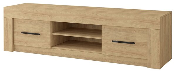 RTV stolek LINDOR dub hikora (190 x 45) cm