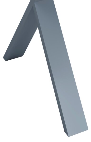 PSACÍ STŮL, barvy stříbra, bílá, 140/80/76 cm MID.YOU - Online Only psací stoly, Online Only
