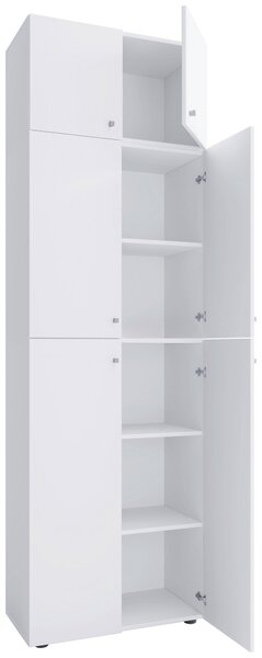 SKŘÍŇ NA ŠANONY, bílá, 70/223/39 cm MID.YOU - Online Only kancelářský nábytek, Online Only