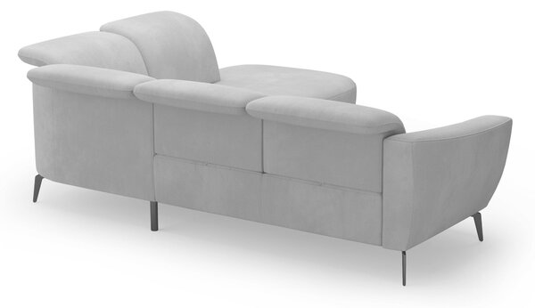 ROHOVÁ SEDAČKA, textil, šedá Sit & More - Sedací soupravy, Online Only
