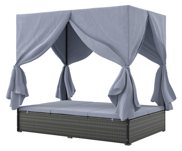 RELAXAČNÍ OSTRŮVEK kov, plast, textil Ambia Garden - Online Only zahradní nábytek, Online Only