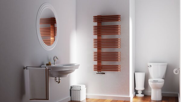ISAN Melody Koro Plus designový radiátor 1215 × 600 mm, 1010 W