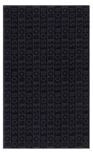 OSUŠKA NA PLÁŽ, 90/150 cm, černá Hugo Boss - Plážové osušky