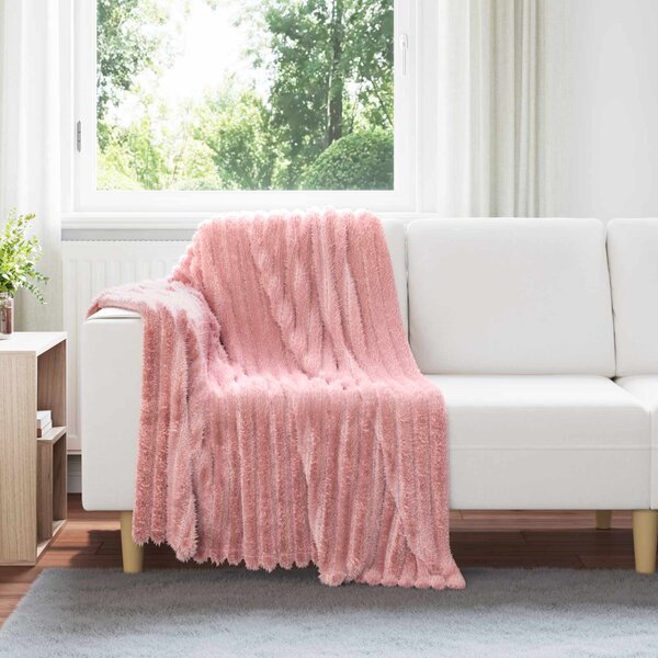 Dekorační deky 6 pcs Růžová 150 x 130 cm Fleece