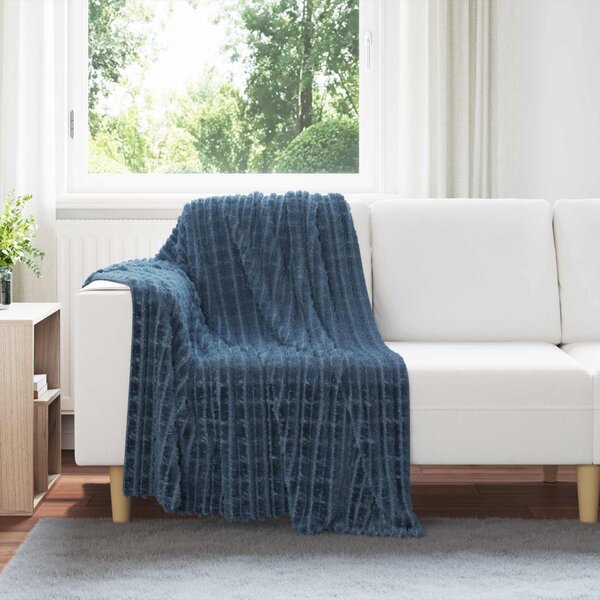 Dekorační deky 6 pcs Námořnická modrá 150 x 130 cm Fleece