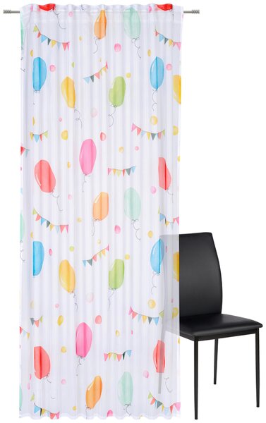DĚTSKÝ ZÁVĚS, poloprůhledné, 140/245 cm Ben'n'jen - Dětské závěsy