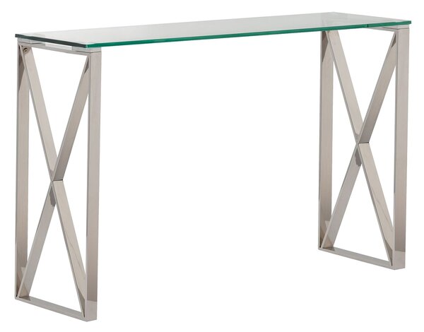Boční stolek Senso silver 120x40x80cm