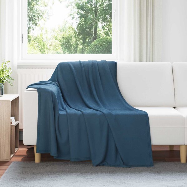 Dekorační deky 6 pcs Námořnická modrá 200 x 150 cm Fleece