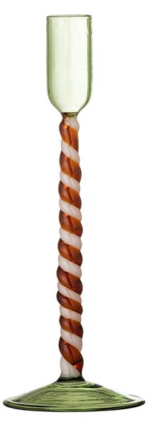 Skleněný svícen Swirlie Menší