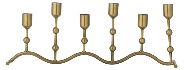 Kovový svícen Kiri Metal Brass