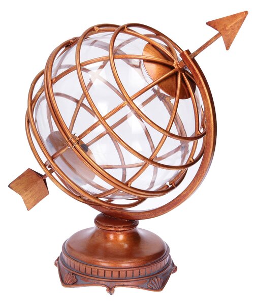 Dekorace Globus výška 34,5cm