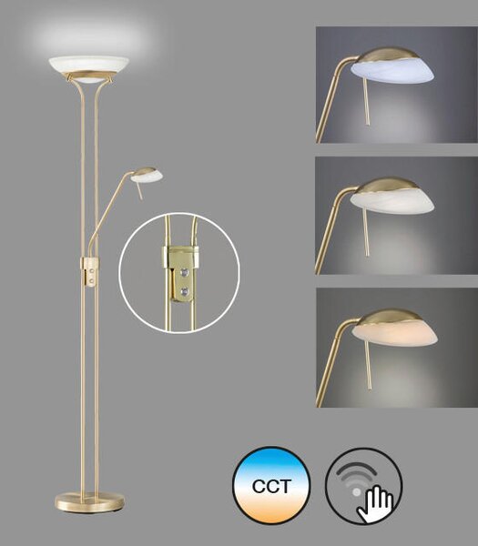 LED LAMPA OSVĚTLUJÍCÍ STROP, 32/32/182 cm Fischer & Honsel - Online Only svítidla, Online Only