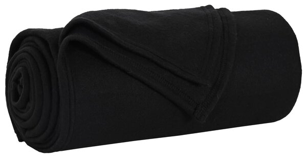 Dekorační deky 24 pcs Černá 170 x 130 cm Fleece