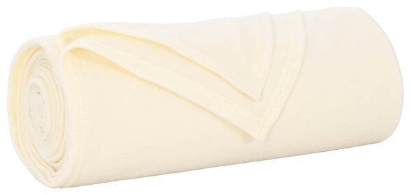 Dekorační deky 24 pcs Krémová 200 x 150 cm Fleece