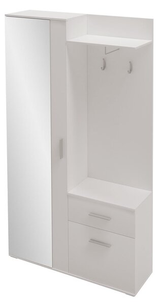 Předsíň Cless (alpská bílá) (se zrcadlem)