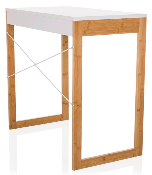 PSACÍ STŮL, bílá, 80/75/42 cm MID.YOU - Online Only psací stoly, Online Only