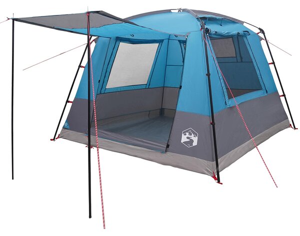 Party Stan Modrá 10 osob 185T polyester s PU povrchovou úpravou