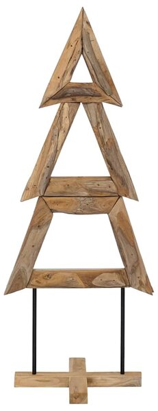 Vánoční stromeček Hnědá 149,5 cm Masivní teakové dřevo