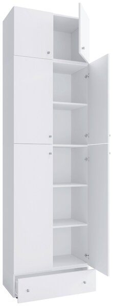 SKŘÍŇ NA ŠANONY, bílá, 70/240/39 cm MID.YOU - Online Only kancelářský nábytek, Online Only