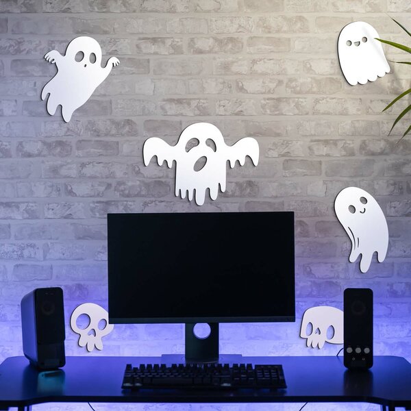 DUBLEZ | Halloweenská výzdoba na zeď - Duchové