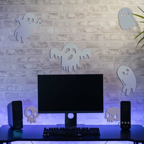 DUBLEZ | Halloweenská výzdoba na zeď - Duchové