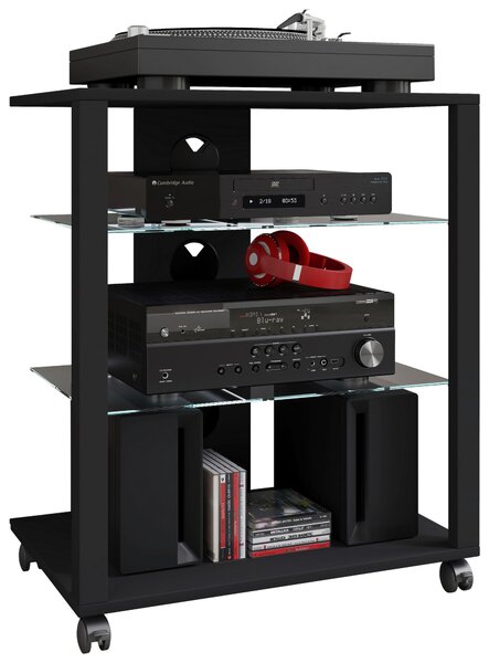 TV STOLEK, černá, 60/70/41 cm MID.YOU - Online Only TV příslušenství, Online Only