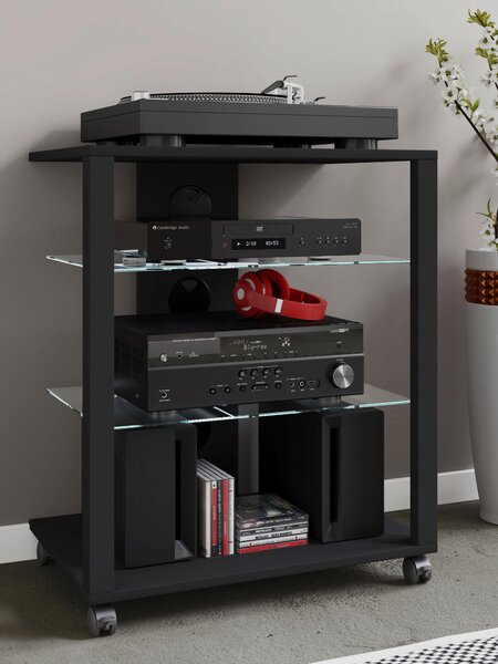 TV STOLEK, černá, 60/70/41 cm MID.YOU - Online Only TV příslušenství, Online Only