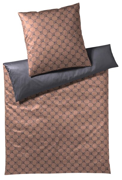 OBOUSTRANNÉ POVLEČENÍ, makosatén, měděné barvy, šedá, 155/220 cm Joop! - Online Only povlečení, Online Only