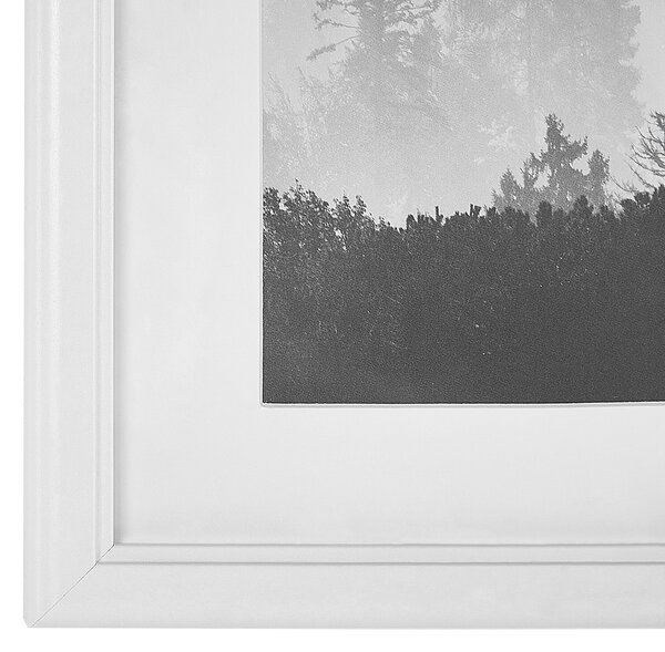 Sada 6 fotorámečků ZINARE Krajina Bílá