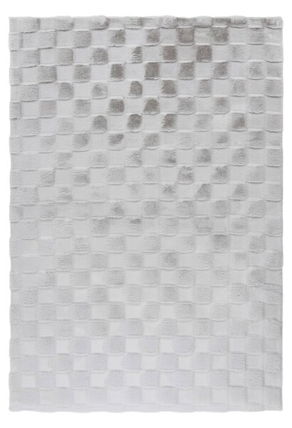 KOBEREC TKANÝ NA PLOCHO, 80/150 cm barvy stříbra Kayoom - Online Only koberce & rohožky, Online Only