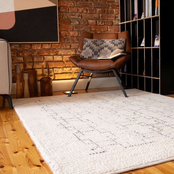 Obsession, Ručně tkaný kusový koberec My Freya 270 cream, 80x150, bílá, ložnice