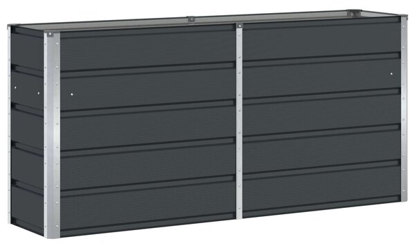Truhlík Antracit 160 x 40 x 75 cm Ocel