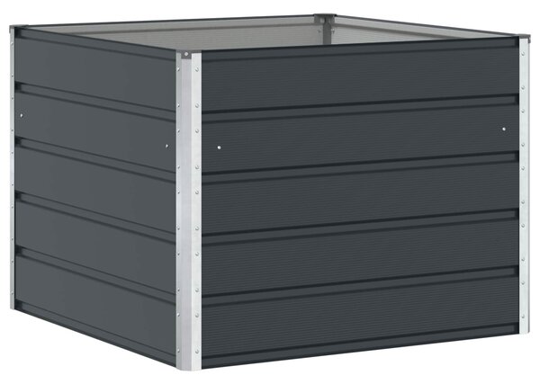 Truhlík Antracit 100 x 100 x 75 cm Ocel