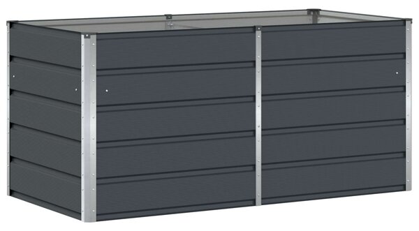 Truhlík Antracit 160 x 80 x 75 cm Ocel