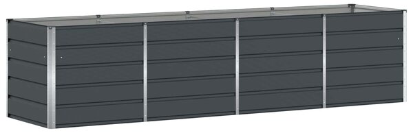 Truhlík Antracit 320 x 80 x 75 cm Ocel