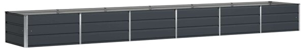 Truhlík Antracit 480 x 80 x 45 cm Ocel